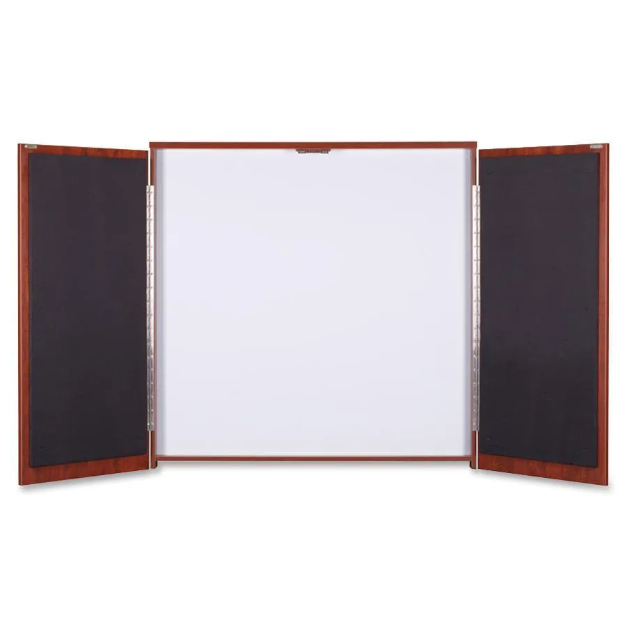 Lorell Lorell 69866 Presentation Cabinet 18mm Cherry Laminate Doors — product photo
