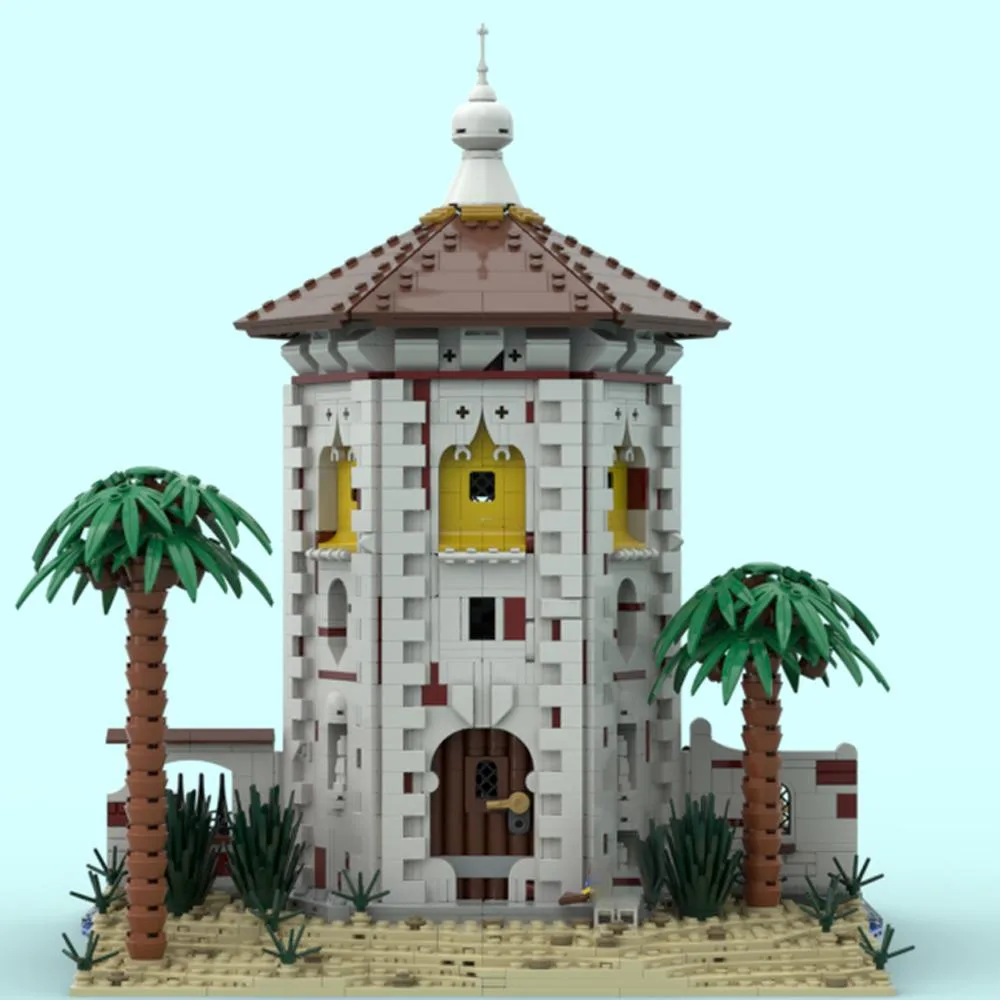 ZITIANYOUBUILD ZITIANYOUBUILD Custom MOC-184363 La Torre Dorada Tower 2575 Parts — product photo