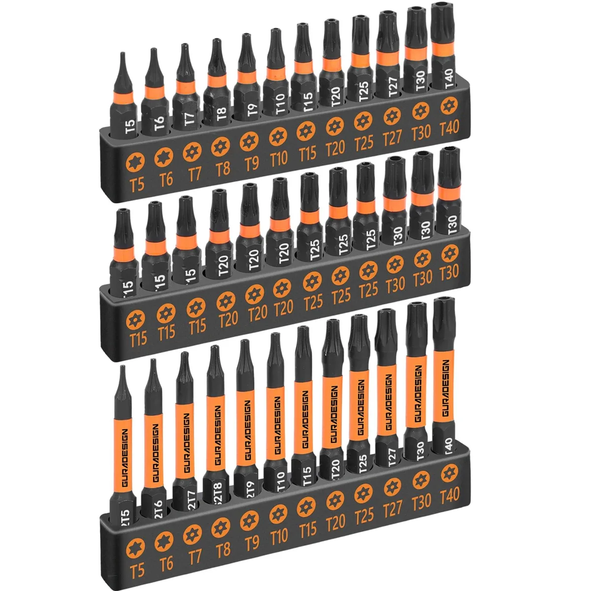  DeWalt 36-Piece Torx Bit Set T5-T40 S2 Steel 1" 2.38 — product photo