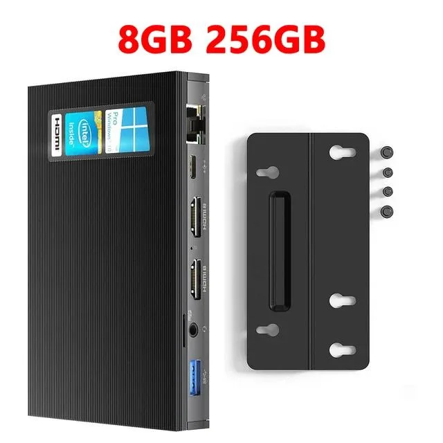 Defendwe Defendwe J4125 8GB 128GB SSD 2.4G 5G WiFi 1000M LAN barebone mini PC — product photo