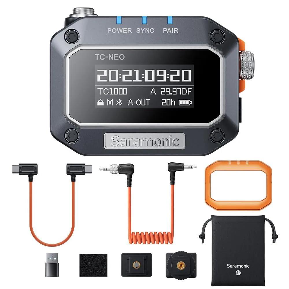 LORDWORLD LORDWORLD TC-NEO timecode generator with 2.4 GHz and Bluetooth 5.0 — product photo