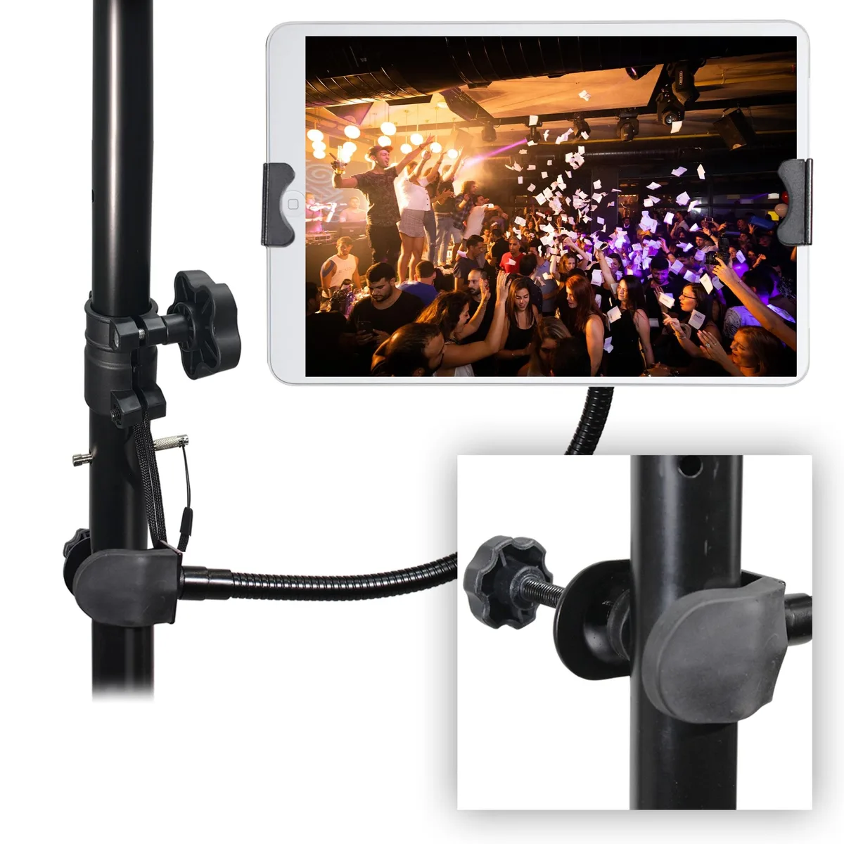 ProX ProX Mobi Buddy Tablet Mobile Clip Kit 7.5-11.5in 15.5in Gooseneck — product photo