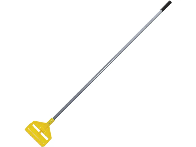 Rubbermaid Commercial Rubbermaid Commercial H14600GY Invader Wet Mop Handle 60" Gray Yellow Fiberglass — product photo