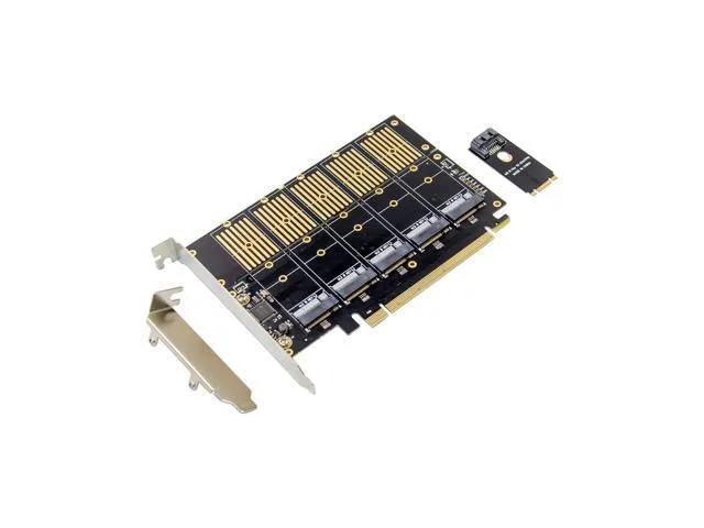 LORDWORLD LORDWORLD 5-Port M.2 Key B SATA 3.0 Adapter JMB585 — product photo