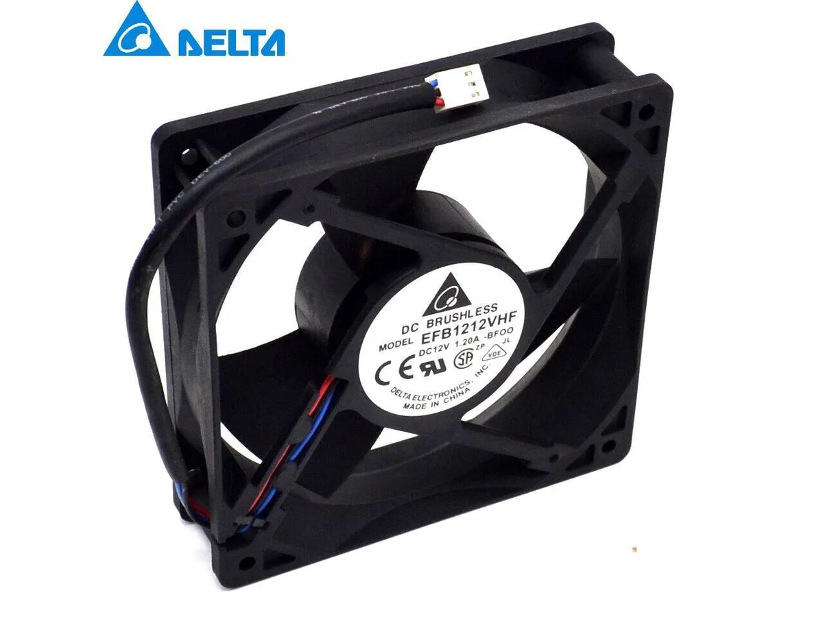 Fans Fans EFB1212VHF 120×120×32 mm 12 V 1.20 A case fan — product photo