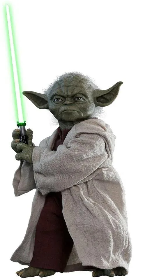 Hot Toys Hot Toys MMS495 Star Wars Episode II Yoda 1/6 Collectible Figure — product photo
