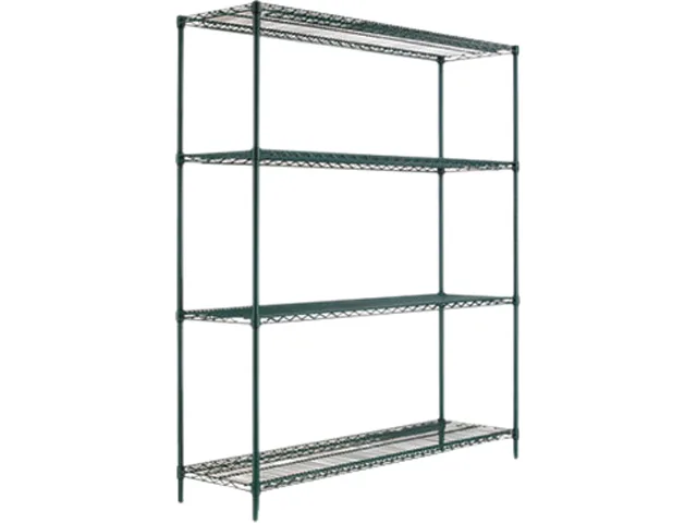 Alera Alera ALESW207224BA BA Plus Wire Shelving Kit 72x72x24 4000 lbs 4 shelves — product photo