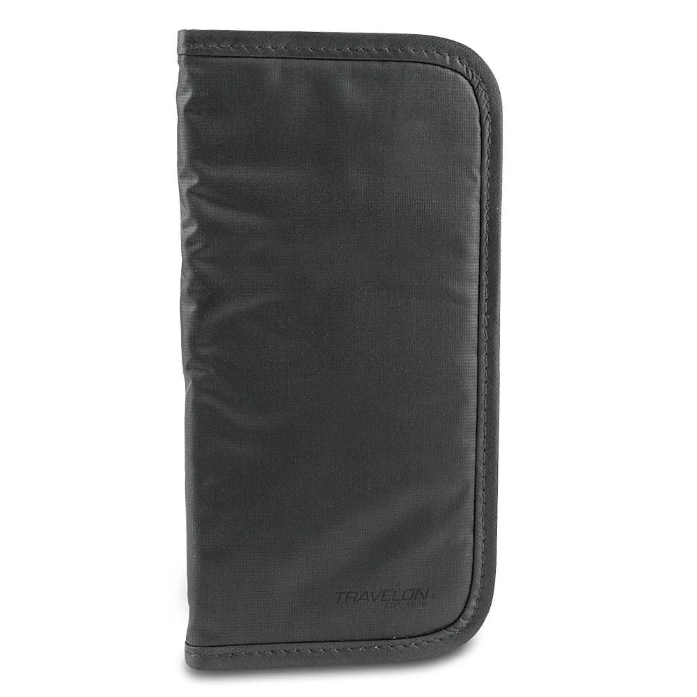 Travelon Travelon Checkbook Wallet RFID Blocking Black — product photo
