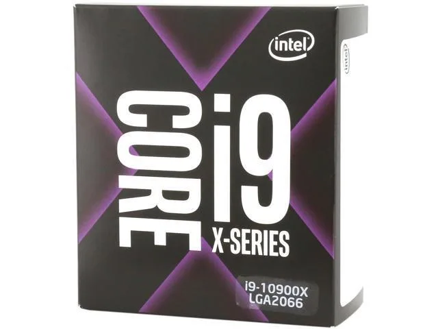 Intel Intel Core i9-10900X 10-Core 3.7 GHz LGA 2066 165W cpu accessory — product photo