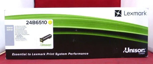 Lexmark Lexmark 24B6510 Yellow Toner Cartridge 20,000 Pages — product photo