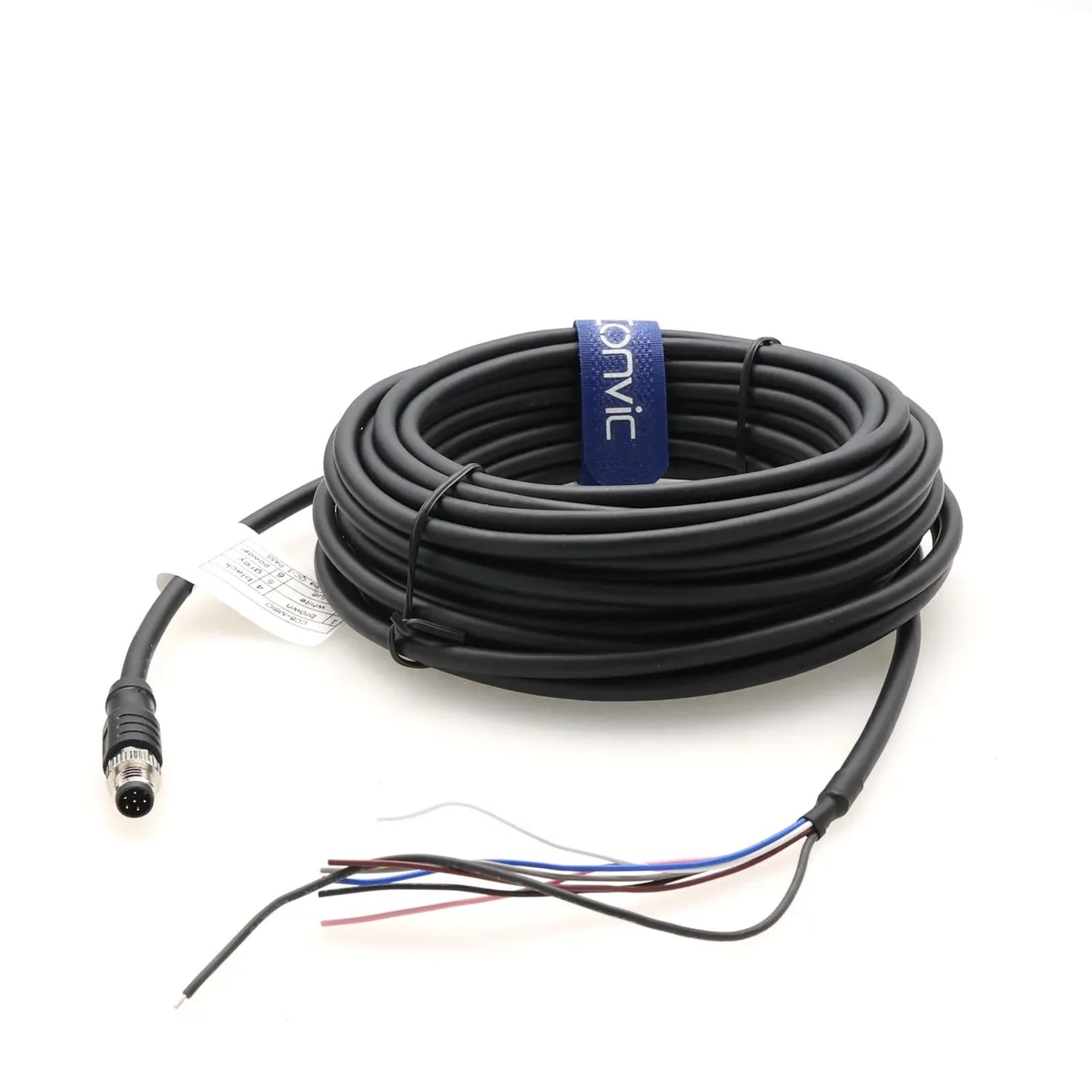 Batianda Batianda M8 6 Pin A-Code Male to Open Aviation Cable 10m — product photo