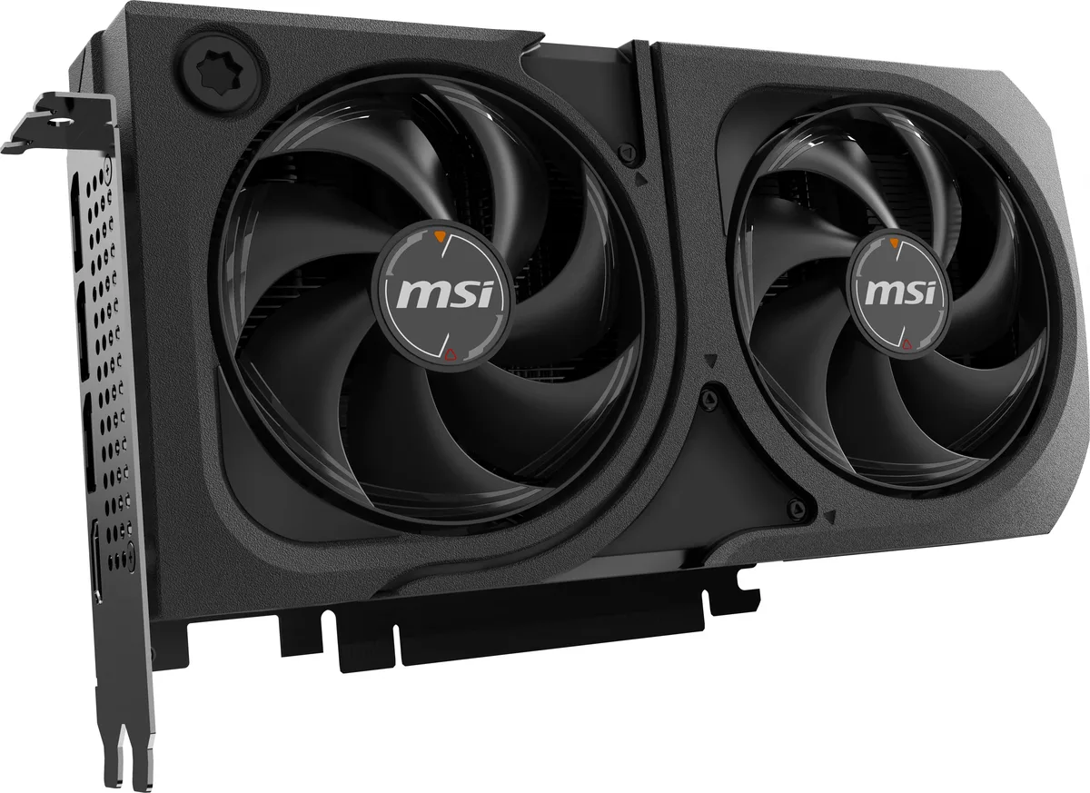 MSI MSI SHADOW RTX 5060 Ti 8G SHADOW 2X OC PLUS graphics card — product photo