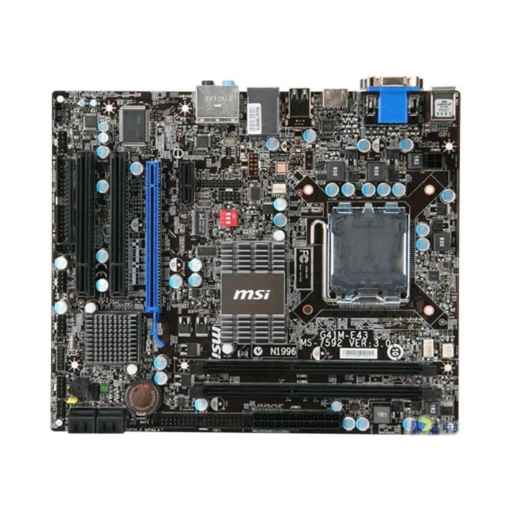MSI MSI G41M-E43 Intel G41 LGA 775 DDR3 Micro ATX Motherboard — product photo