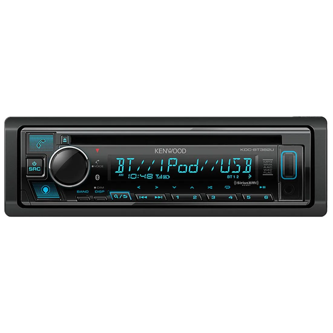 KENWOOD KENWOOD KDC-BT382U CD receiver 1.5 line display Bluetooth Alexa — product photo