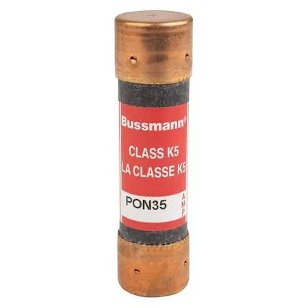 Cylindrical fiberglass fuse, 76.2 mm long, 20.6 mm diameter, silver end caps
