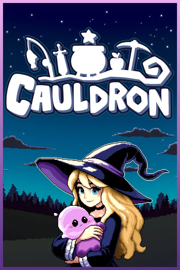 Steam game code card for Cauldron RPG on PC