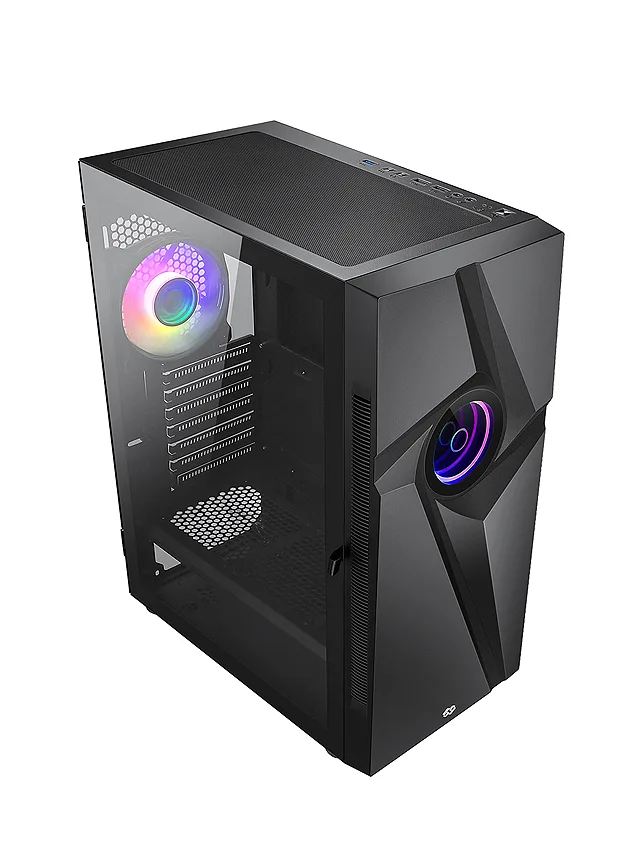 BGears BGears Vortex RGB Black Middle Tower ATX PC Case — product photo