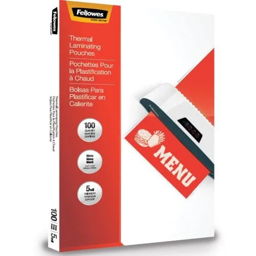 FELLOWES FELLOWES 5746001 Laminating Pouches 5 mil 11.5x17.5 100/Pack — product photo