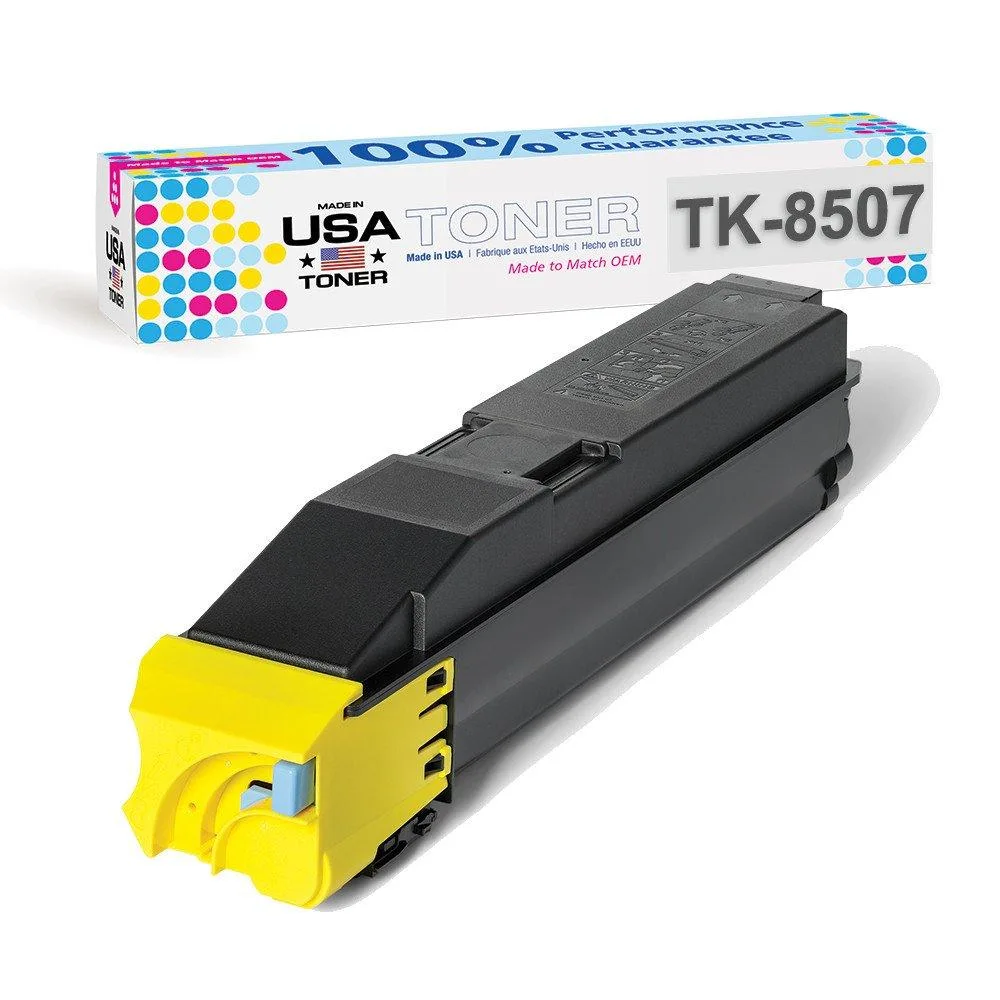 MADE IN USA TONER MADE IN USA TONER Yellow Toner Cartridge TK-8507Y 20000 pages — product photo