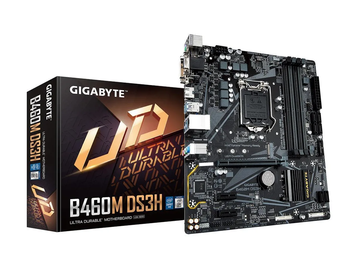 GIGABYTE GIGABYTE B460M DS3H LGA 1200 Intel motherboard — product photo