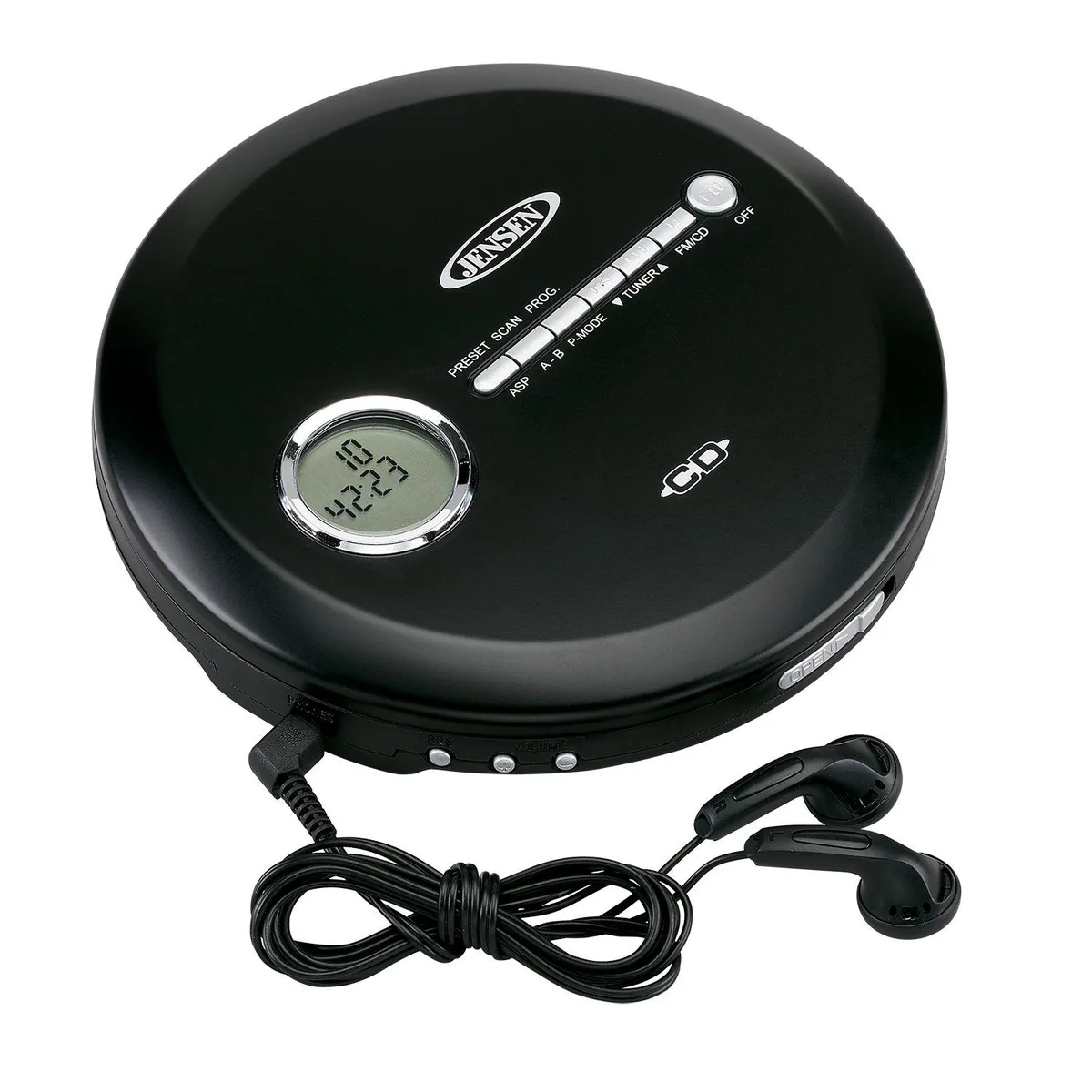 Jensen Portable CD Player Black Series Edition — product photo