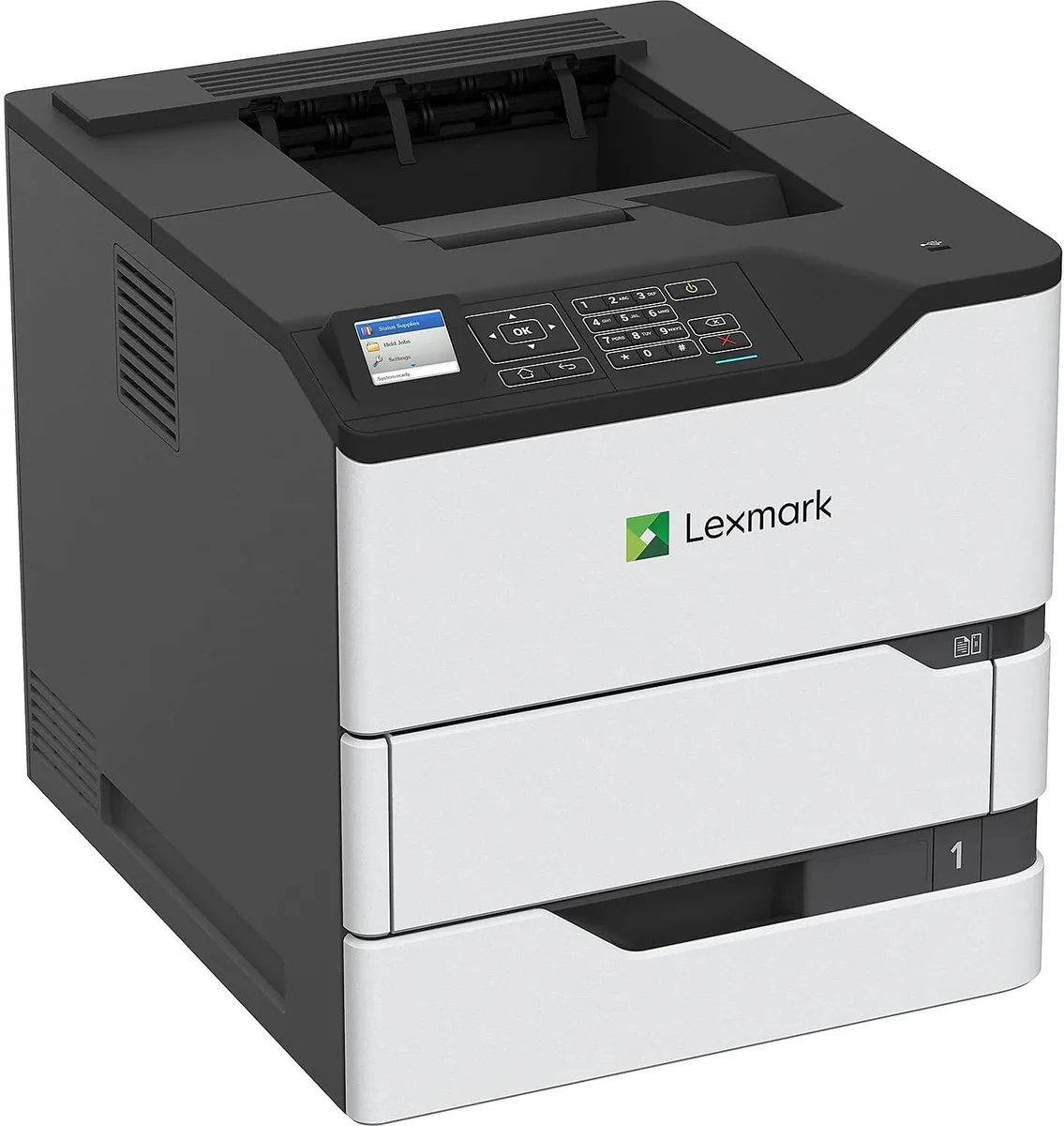 Lexmark Lexmark MS821N Monochrome Laser Printer 55ppm 1200dpi Gray — product photo