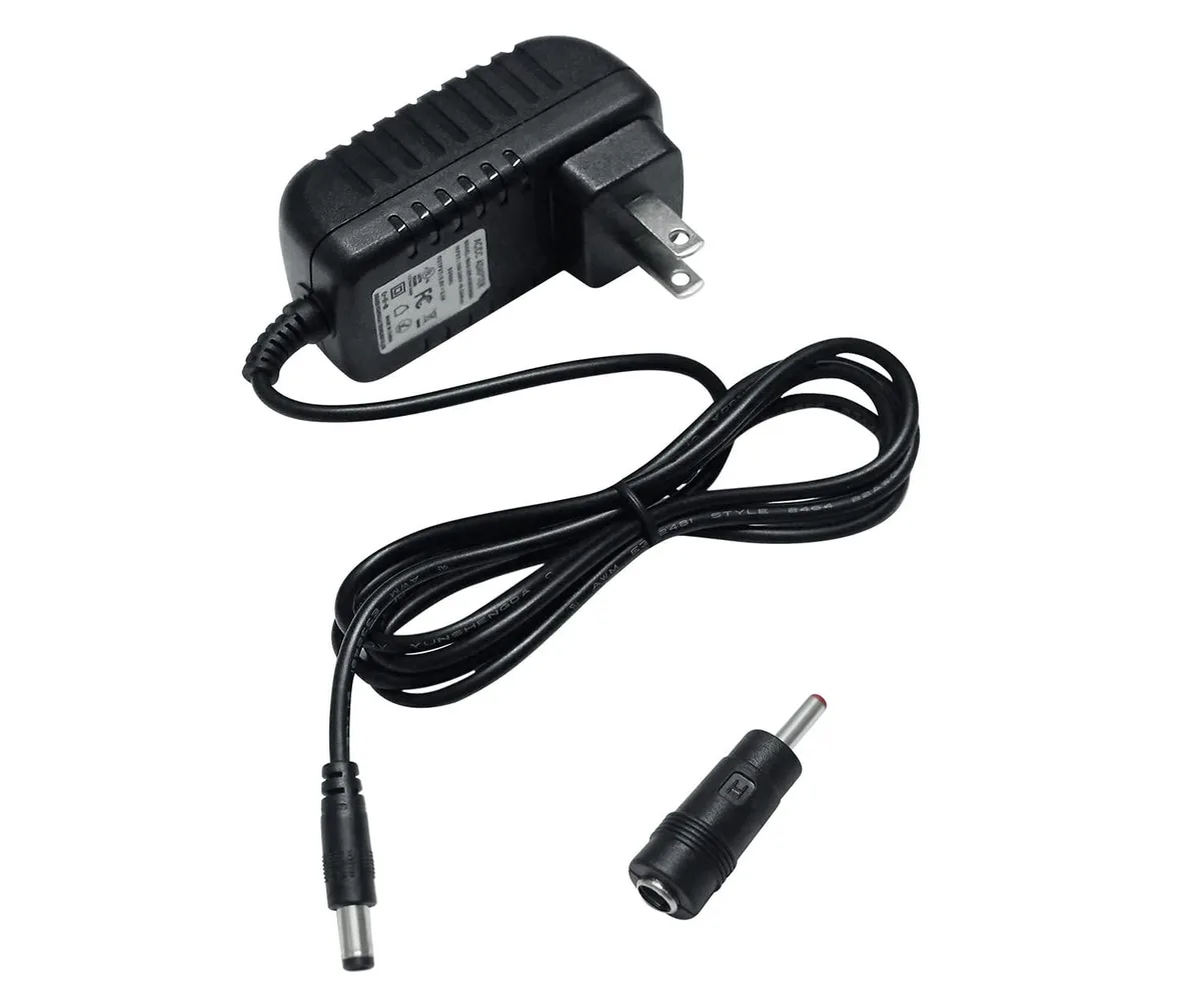  DCHAV 12V 2A Power Adapter 5.5x2.5mm 3.5x1.35mm 4ft — product photo