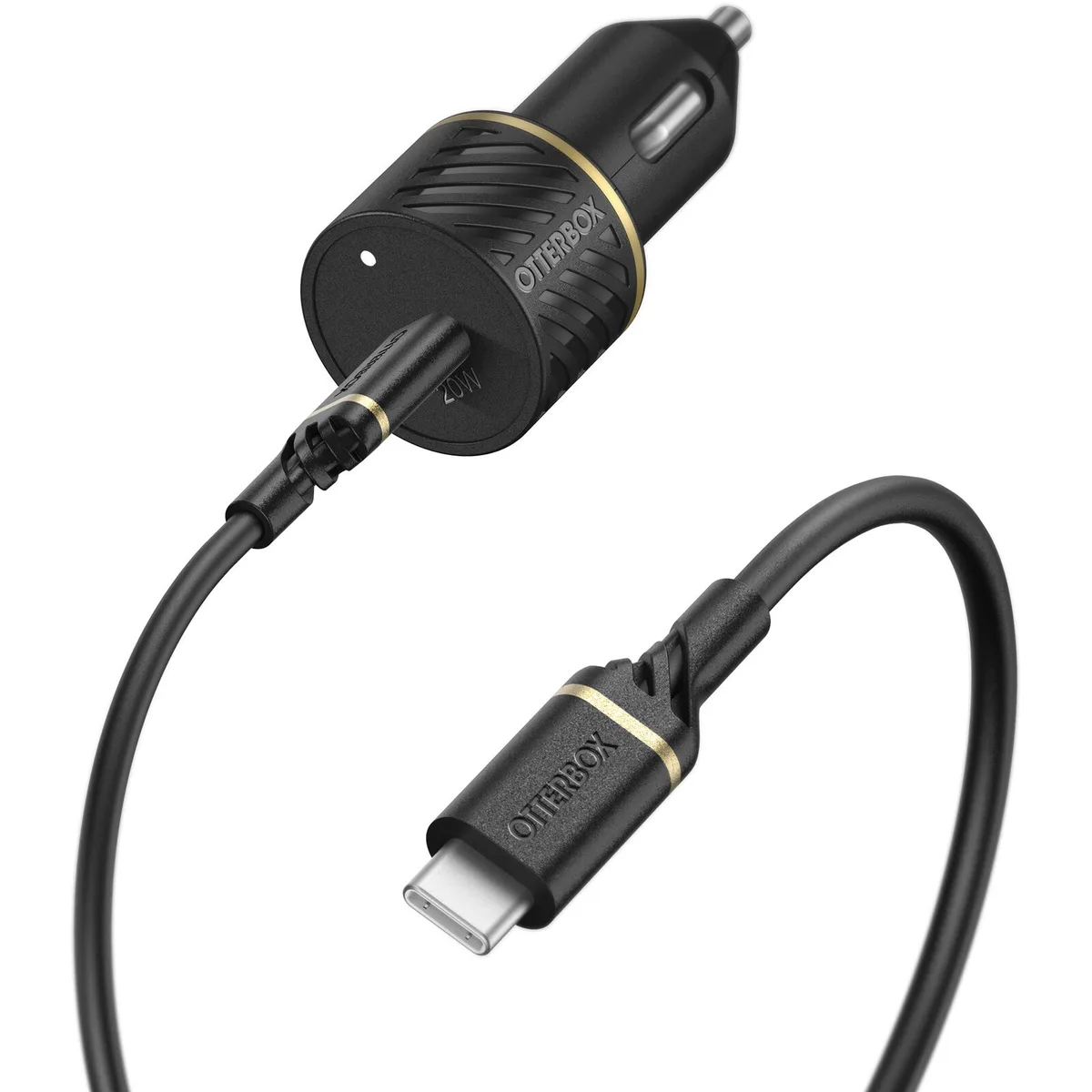 OtterBox OtterBox Fast Charge USB-C Car Charger Kit 20W 78-80477 — product photo