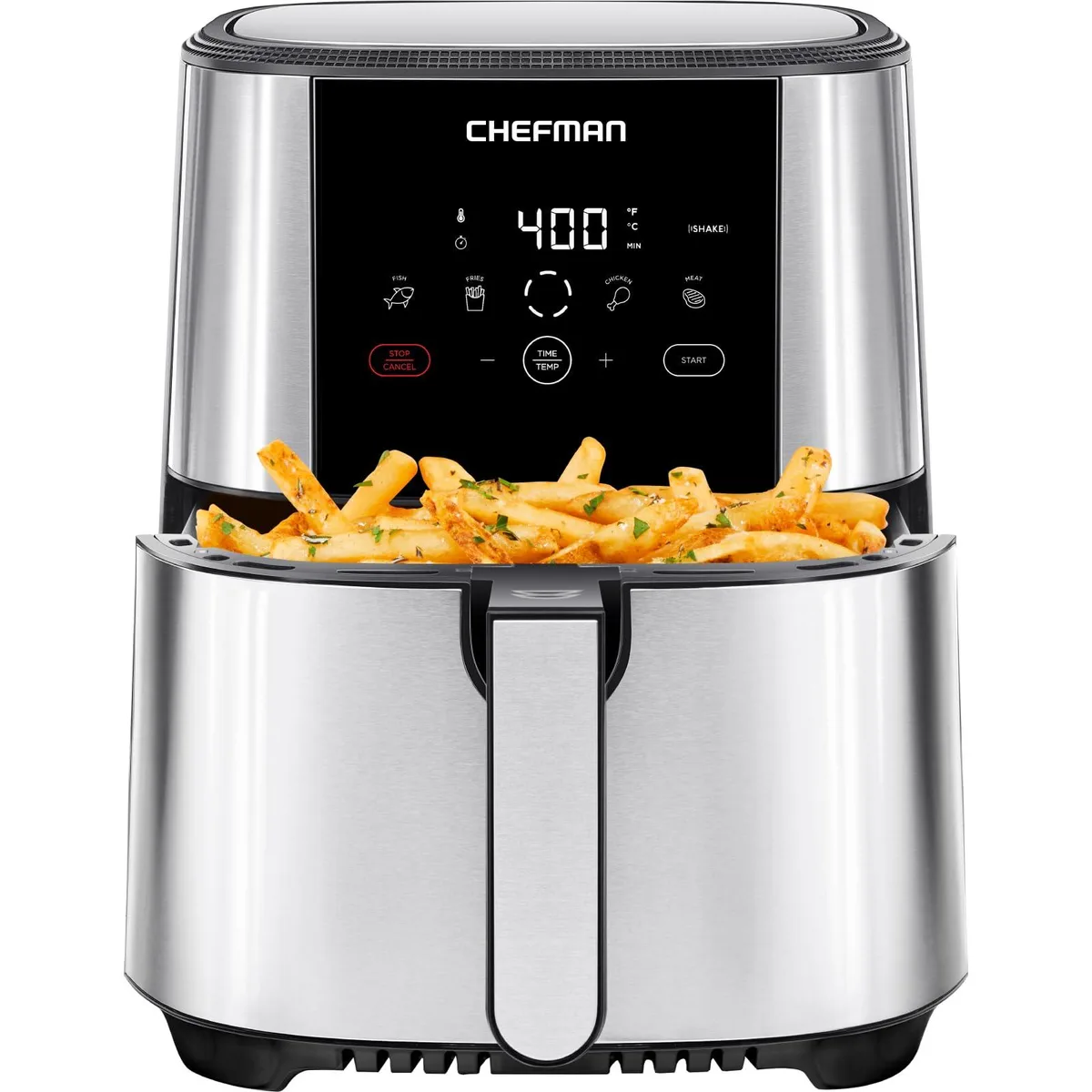 NutriChef Square Air Fryer RJ38-SQSS-5T 1.6 L 1200 W White — product photo