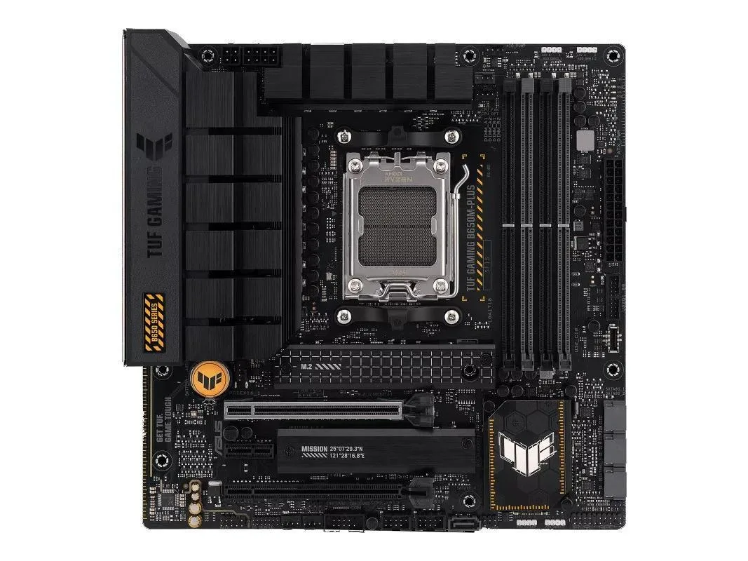 ASUS ASUS TUF GAMING B650M-PLUS AMD B650 DDR5 192GB Micro ATX Motherboard — product photo