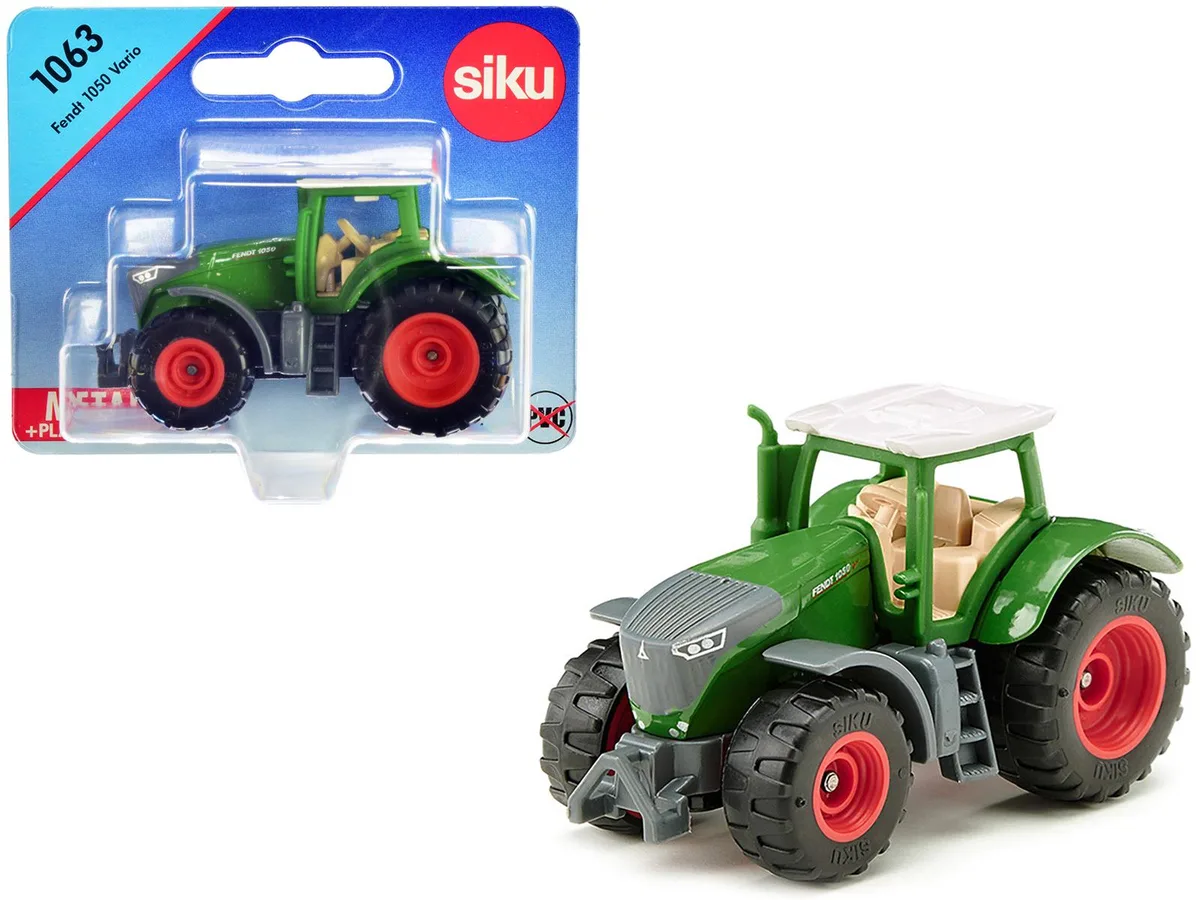Siku Siku Fendt 1050 Vario Tractor Green White Top 2.5 inch hobby collectible — product photo