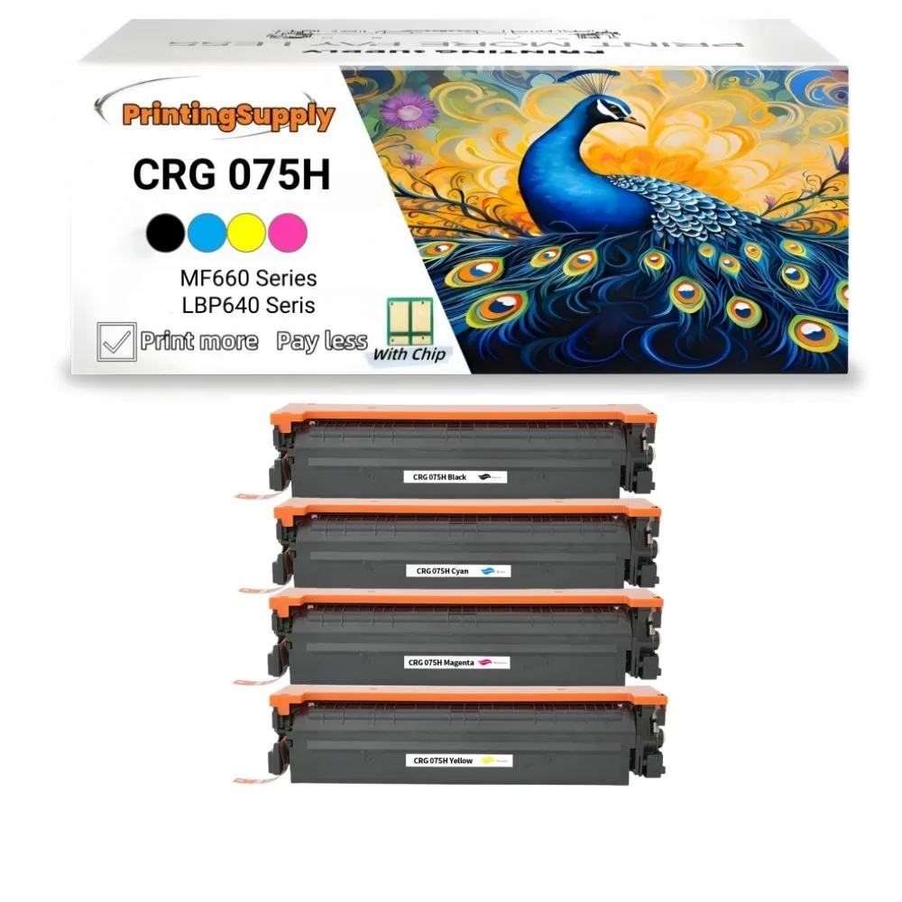 Aster Graphics Inc Aster Graphics Inc 075H 4-Pack BKCMY Toner Cartridge — product photo