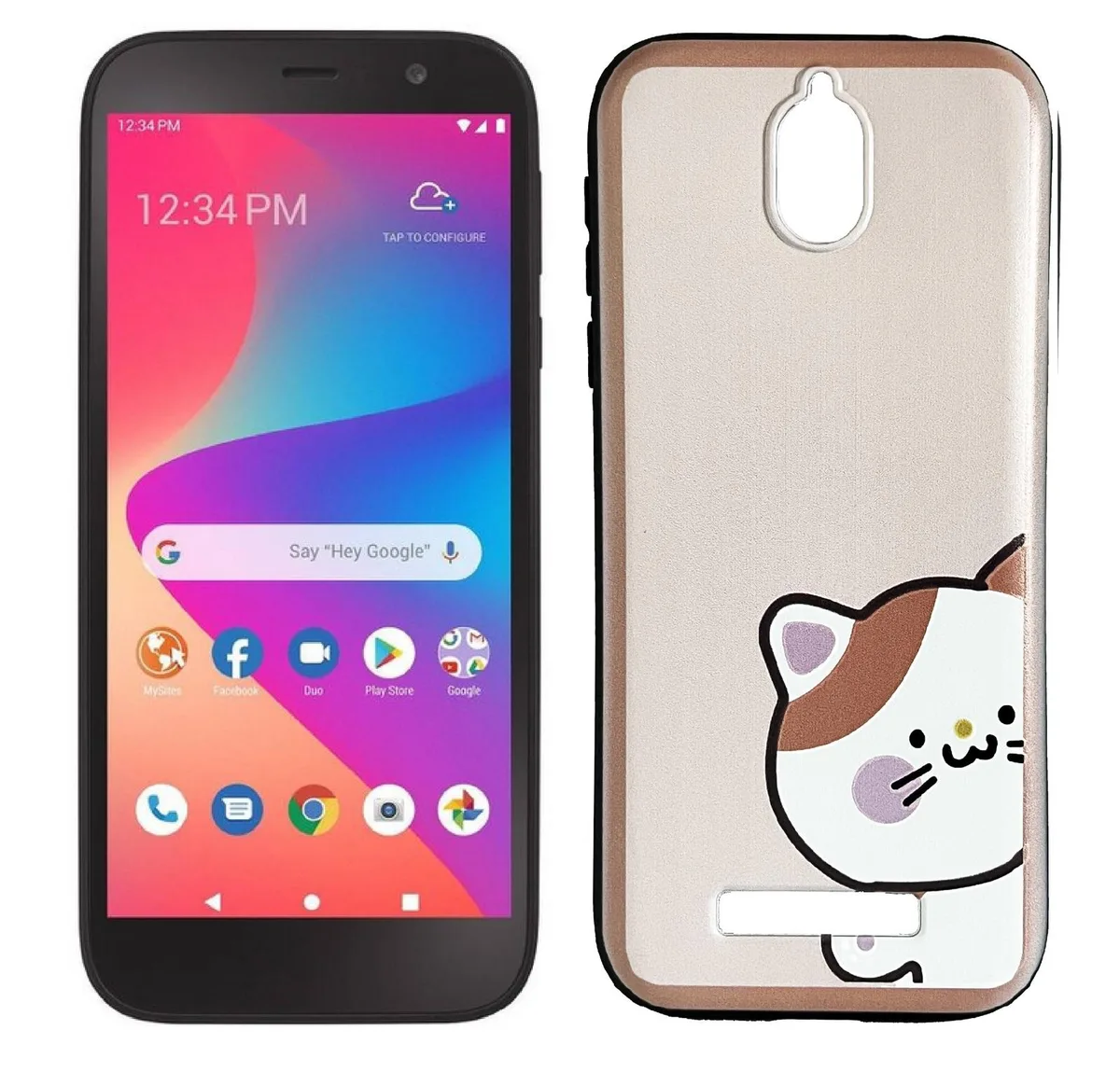 ExtremeCases - Generic ExtremeCases - Generic Blu View 2 B131DL B130DL TPU Case Cat Multi-Color — product photo