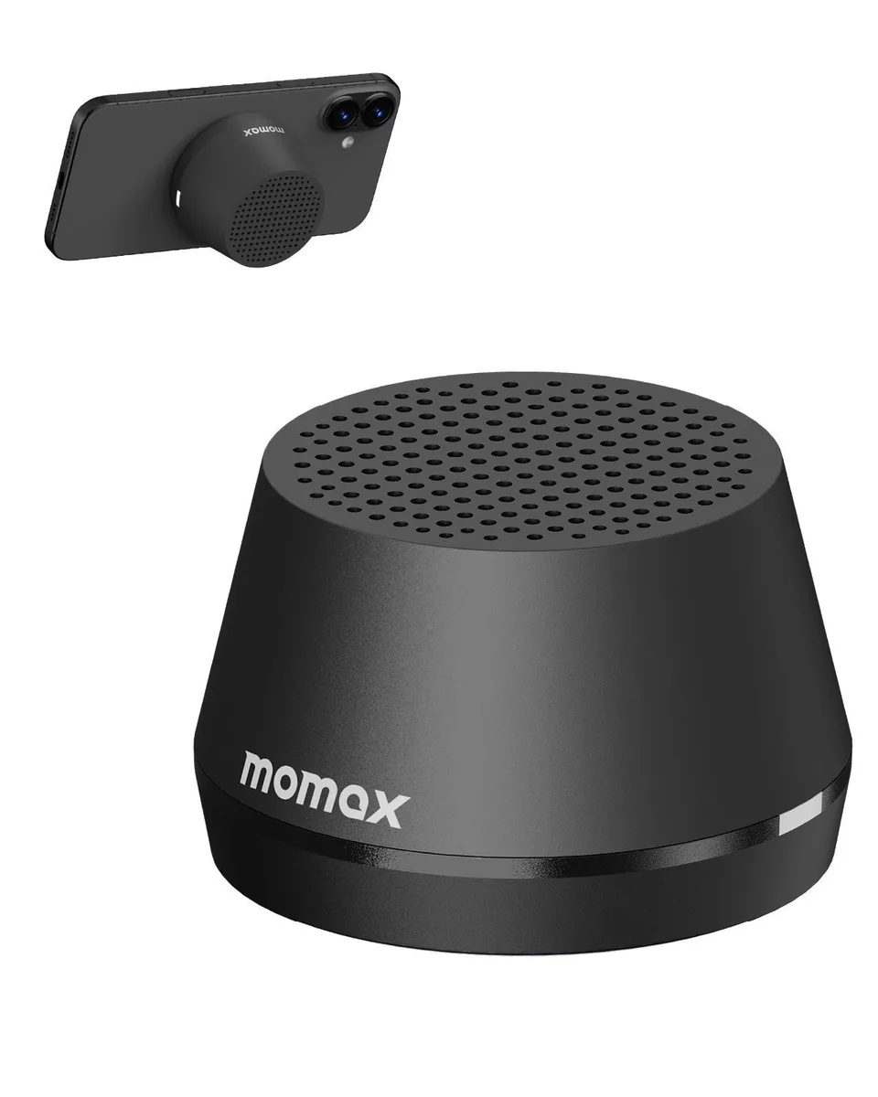 MOMAX Technology Ltd. MOMAX Technology Ltd. BS8D Portable Speaker Bluetooth 5.3 12H IPX4 Black — product photo