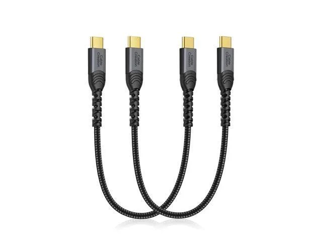 LORDWORLD LORDWORLD USB-C cable 1 ft 2-pack 60W 480 Mbps — product photo