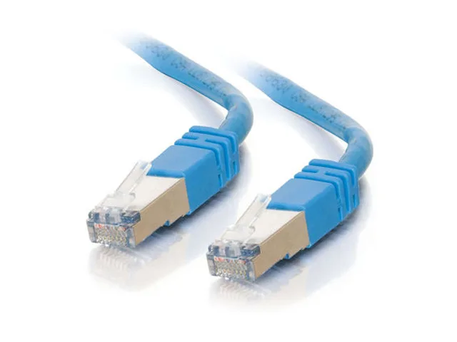 Cables To Go Cables To Go 27256 Cat5e Shielded Ethernet Cable Blue 10 ft 3.04 m — product photo