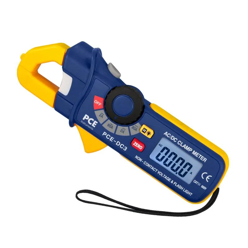 PCE Instruments PCE Instruments PCE-DC3 Digital Current Clamp 80A measurement tool — product photo