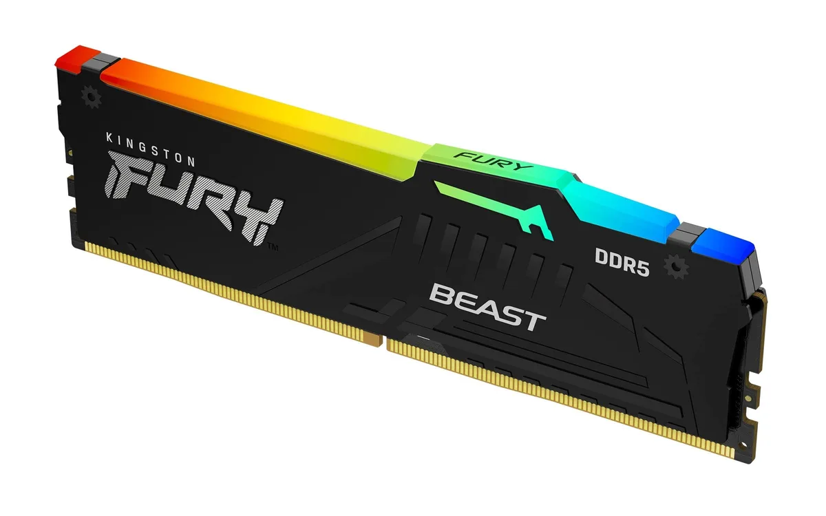 Kingston Technology Corp. Kingston Technology Corp. KF556C36BBEA-64 FURY Beast 64GB DDR5 5600 desktop RAM — product photo