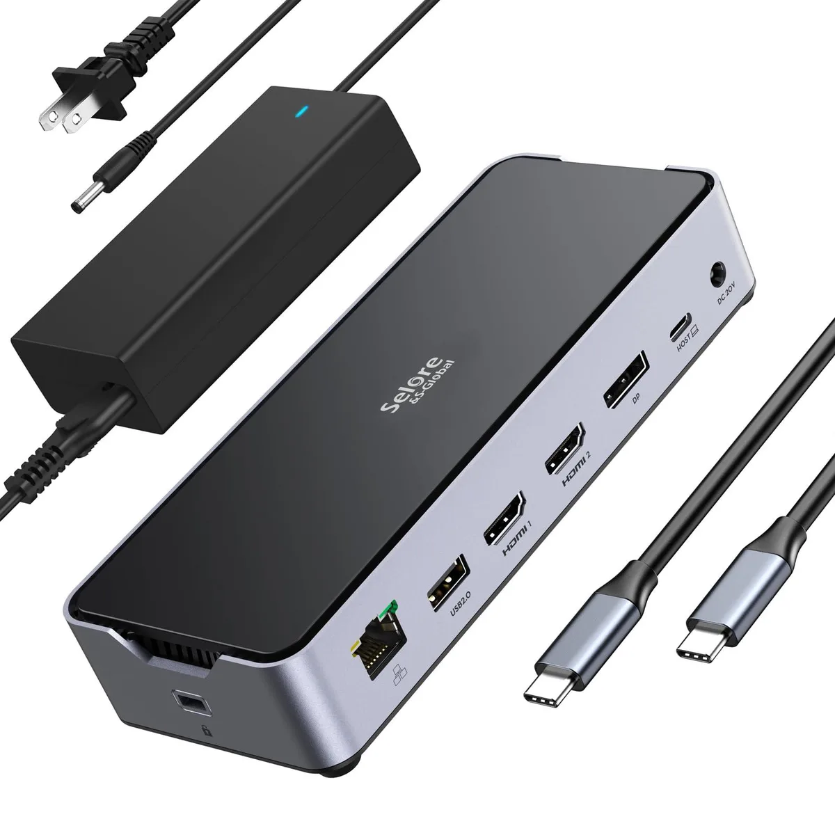  Selore&amp;S-Global UC2101 13-in-1 docking station — product photo