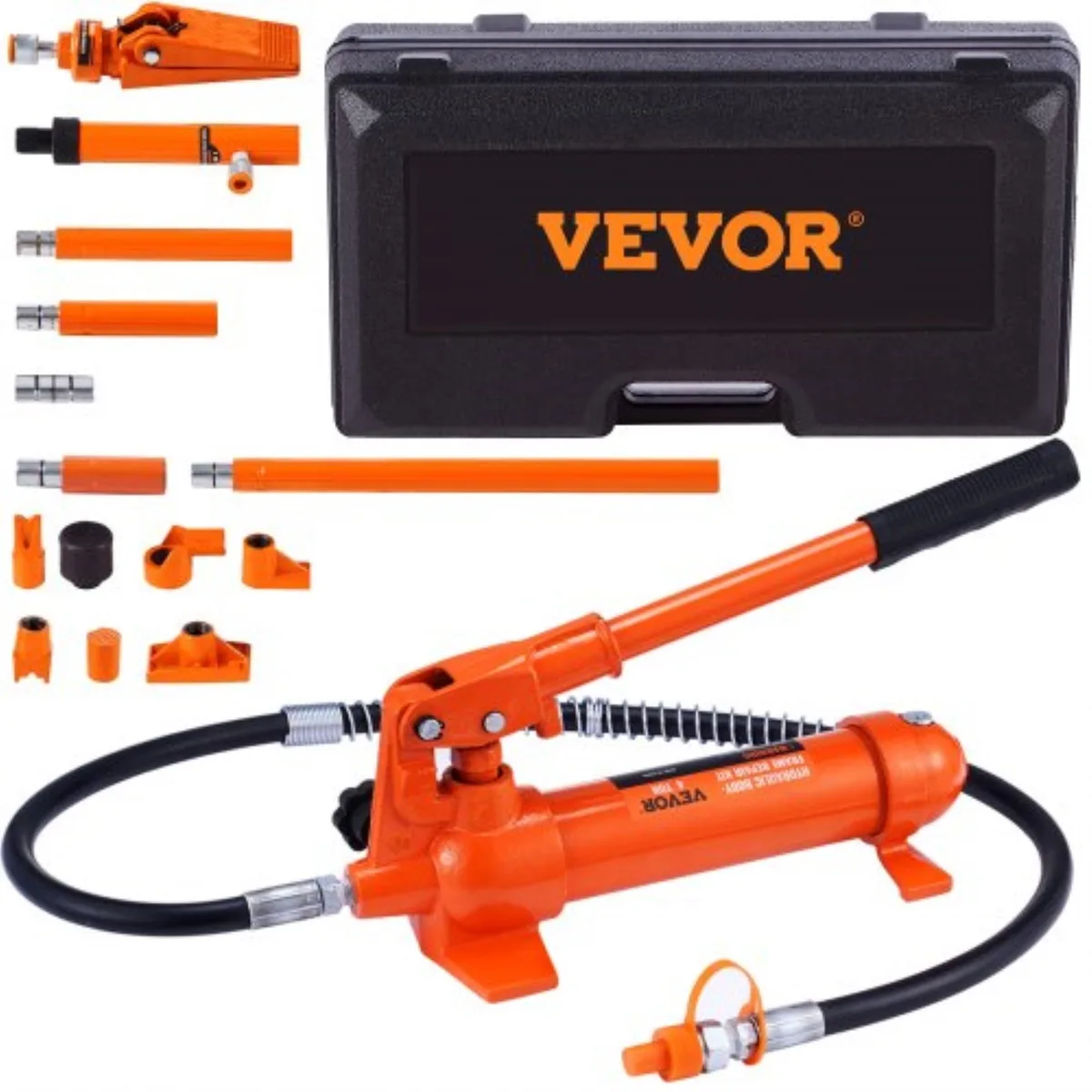 VEVOR VEVOR 4 Ton Porta Power Kit Hydraulic Jack 3.9 ft Hose — product photo