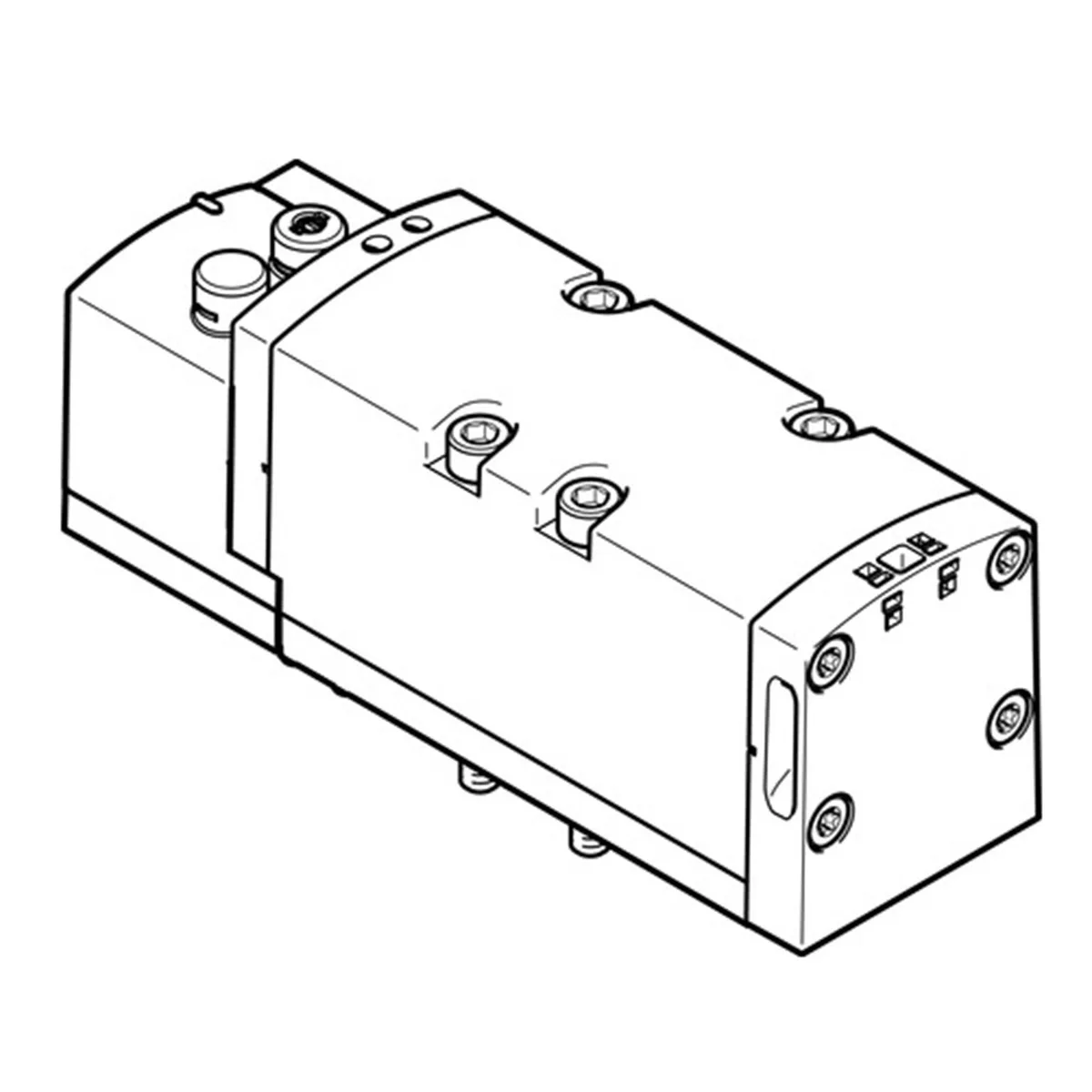 Festo Festo VSVA-B-M52-AZD-D2-2AT1L 560801 Air Solenoid Valve — product photo