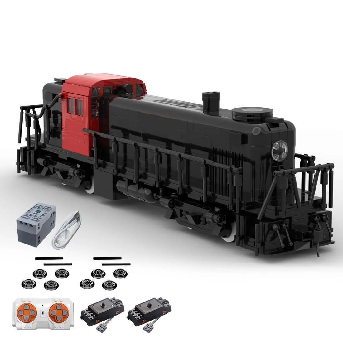 ZITIANYOUBUILD ZITIANYOUBUILD MOC-118290 RS-3 New Haven V2 Dynamic 1206 Parts — product photo