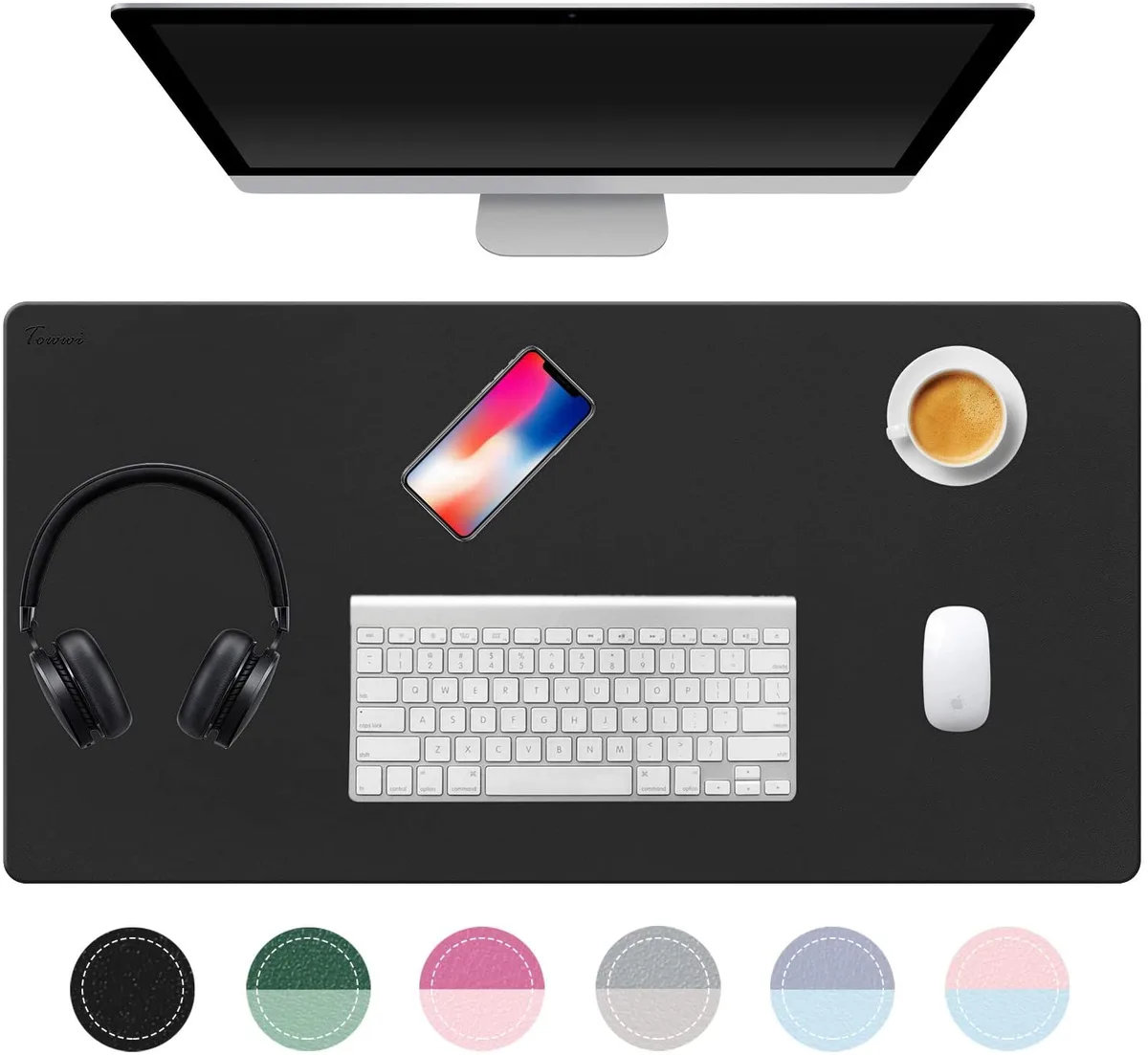 THE ORDINARY THE ORDINARY Leather Desk Pad 32"x16 — product photo