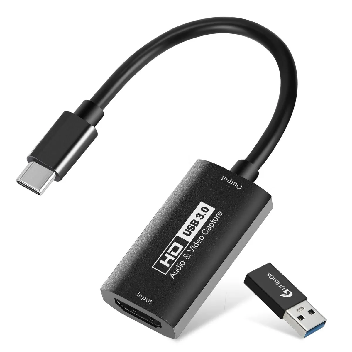  elgato GM-29E-Black HDMI to USB-C Capture Card 1080p60 4K30 input Black — product photo