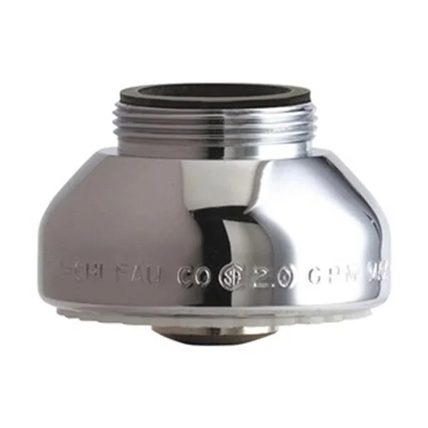 CHICAGO FAUCET COMPANY CHICAGO FAUCET COMPANY E15JKABCP Spray Outlet 13/16 in - 27 Chrome — product photo