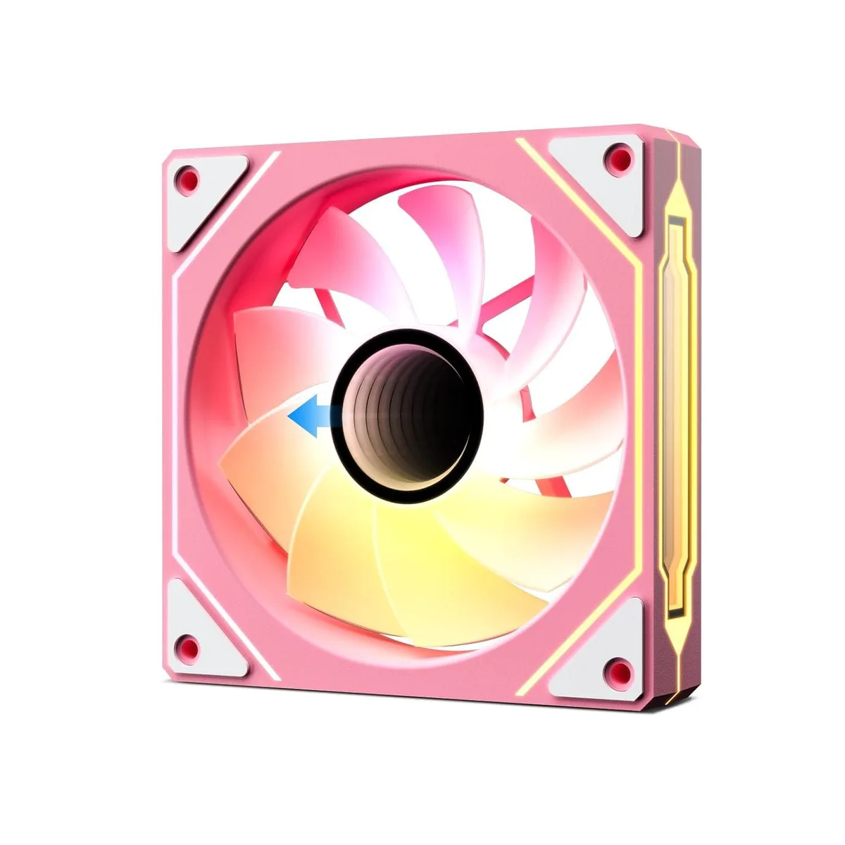 Vetroo Vetroo LR120 120mm Reverse Blade ARGB Case Fan Pink — product photo