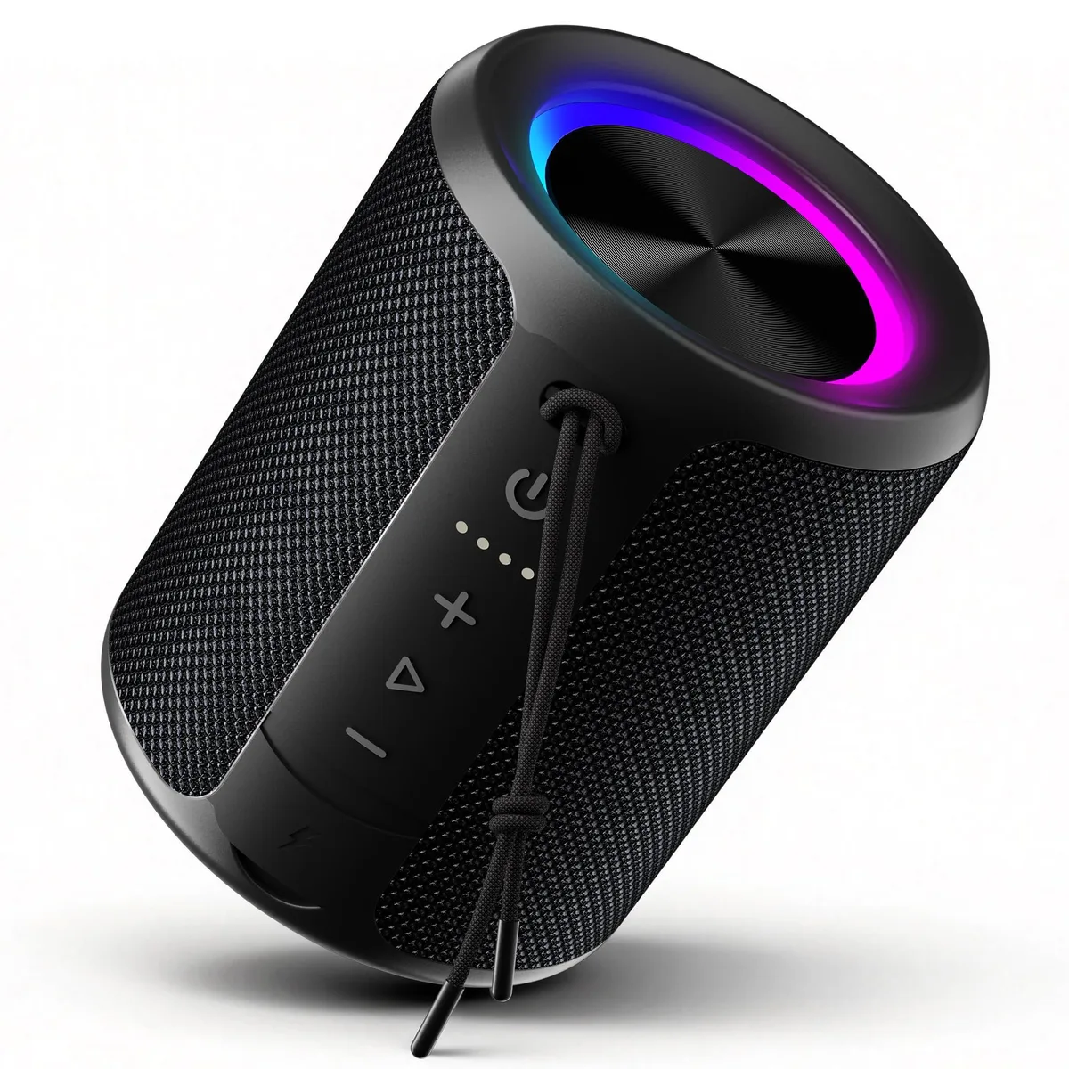 DUDGSIS X2 Portable Speaker 20W IPX7 RGB Black — product photo