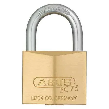 Abus Abus 75/40 KA Padlock Square Brass Body Steel Shackle 40mm — product photo