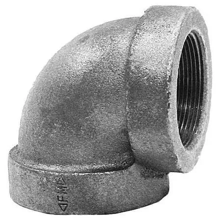 Anvil Anvil 0300015401 90 Degree Elbow 2 1/2 x 1 1/2 In Black Cast Iron Class 125 — product photo
