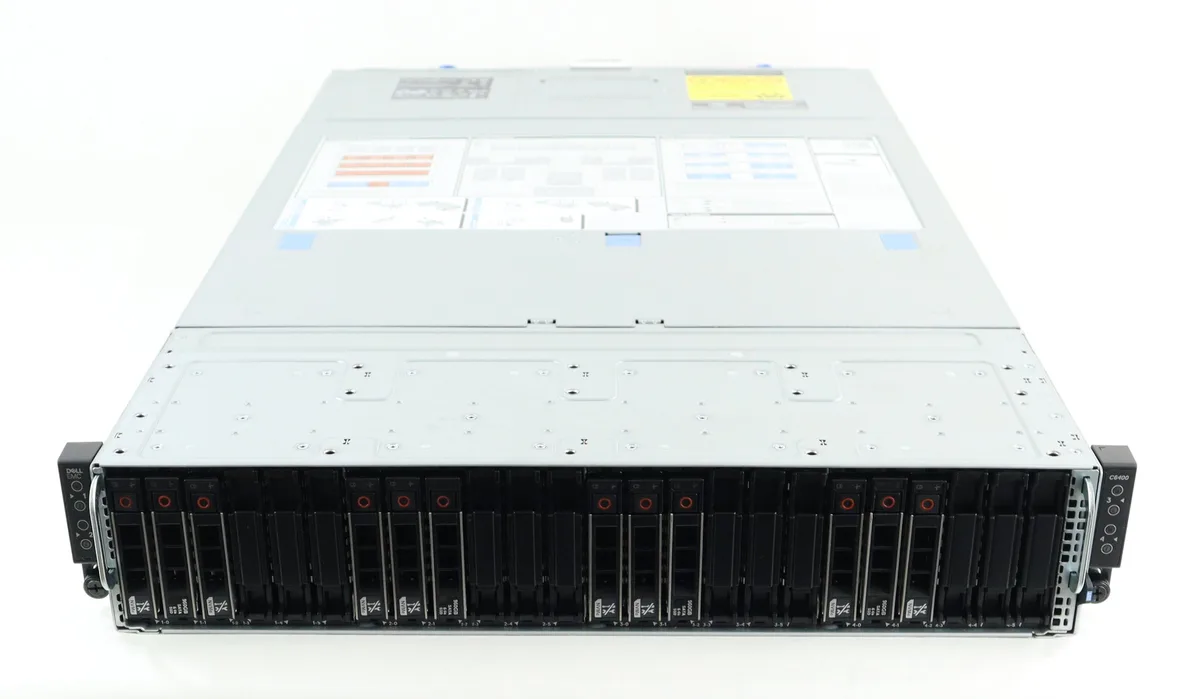 DELL DELL PowerEdge C6400 4x Xeon Gold 6130 512GB RAM 4x960GB SSD rack server — product photo